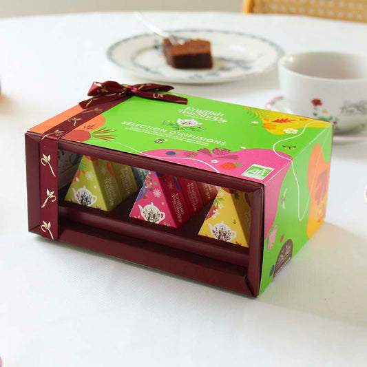 Coffret Cadeau Prismes Sélection d’infusions Bio 12 sachets
