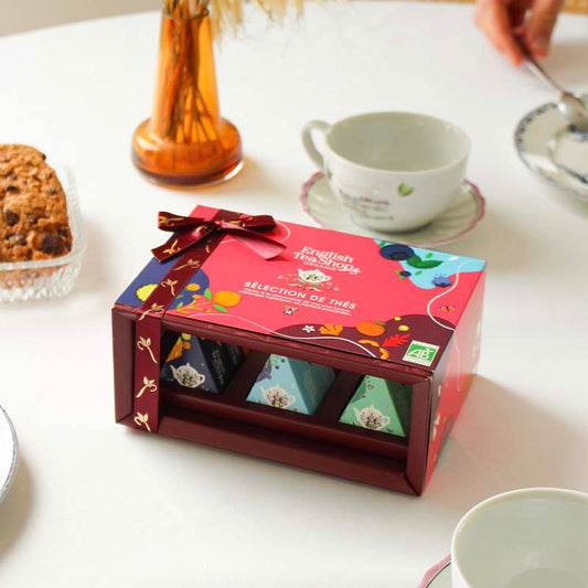 Coffret à offrir Prismes Sélection de Thés Bio 12 sachets