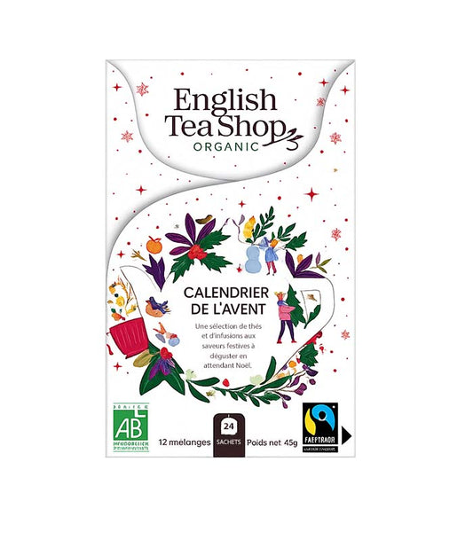 Calendrier de l’Avent Mini Blanc Bio 24 sachets ETS