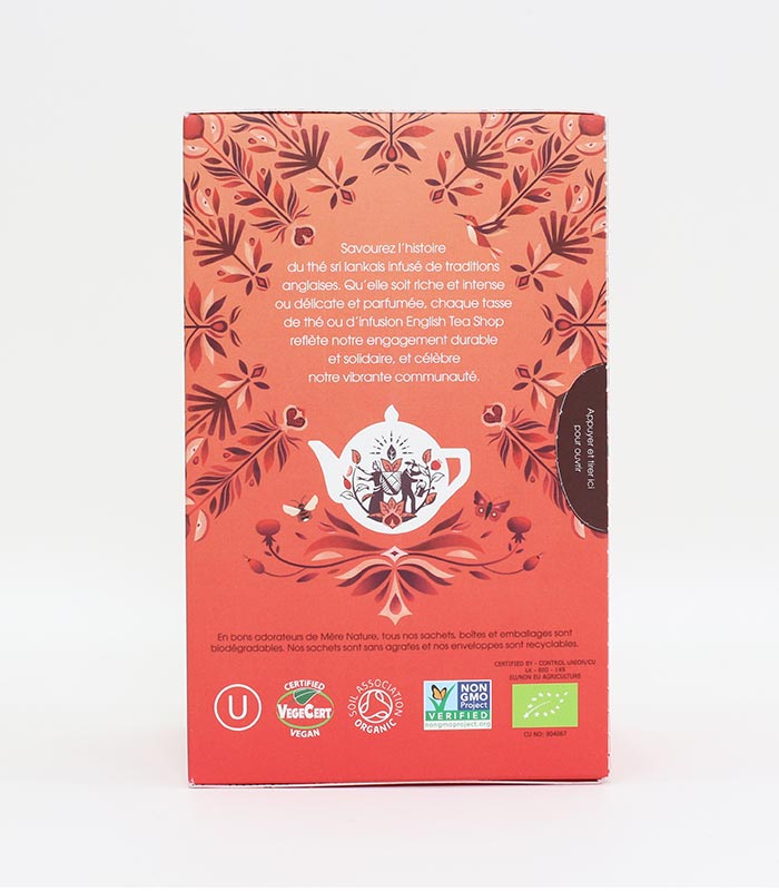 Pomme, Baie d’Eglantier & Cannelle Bio 20 sachets