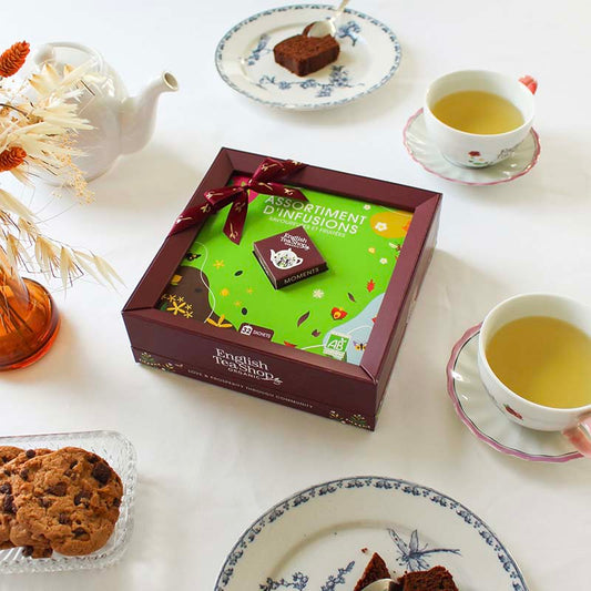 Coffret d’infusions bio - Assortiment de 32 sachets