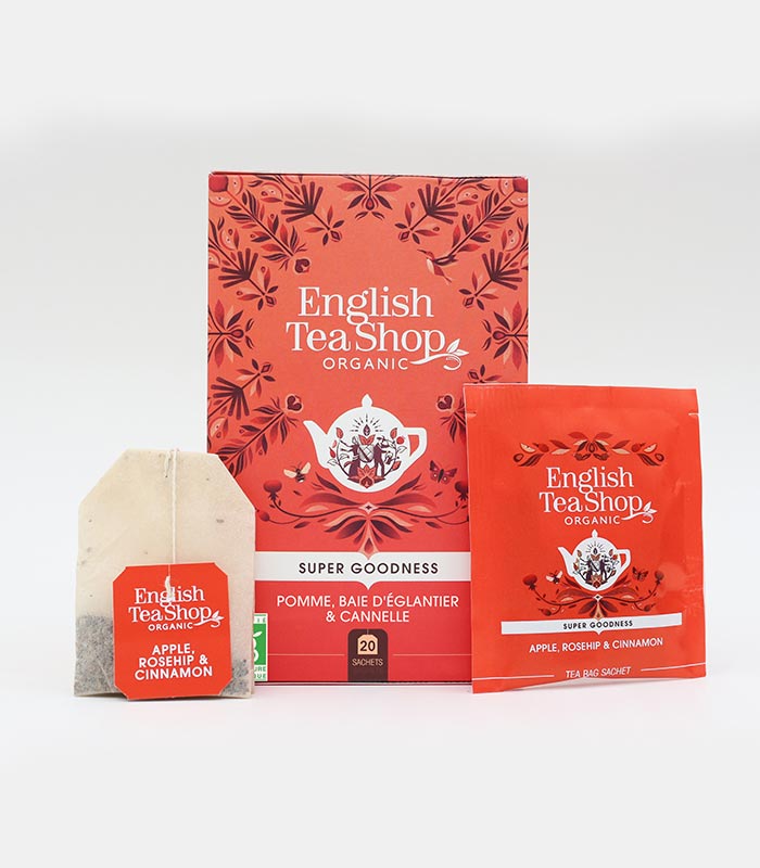 Pomme, Baie d’Eglantier & Cannelle Bio 20 sachets