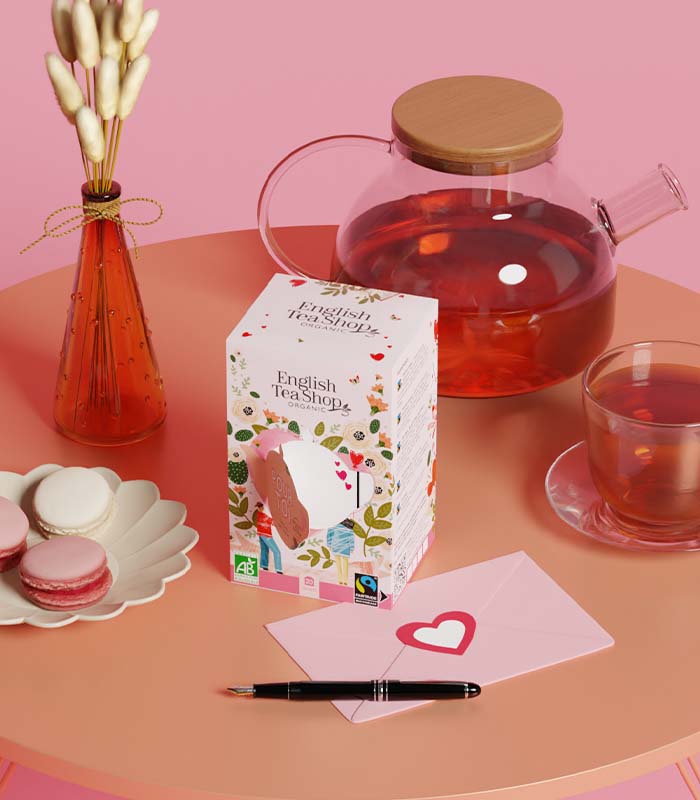 Assortiment thé Pour toi - 5 thés à offrir dans une boîte à personnaliser avec un message