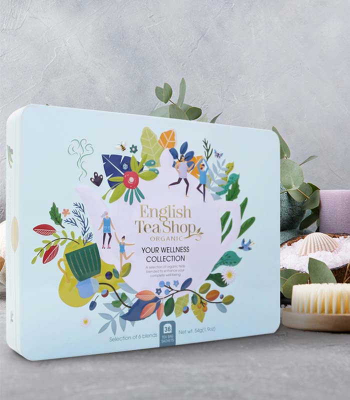 Coffret Cadeau de Thés et Infusions Bien-être Bio 36 sachets