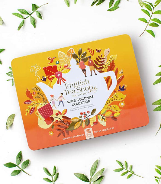 Coffret Cadeau Infusions et Thé Super Goodness Bio 36 sachets