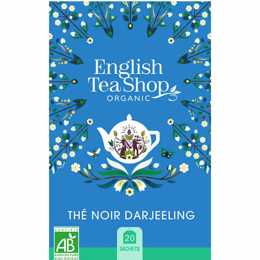 Thé Noir Darjeeling Bio 20 sachets