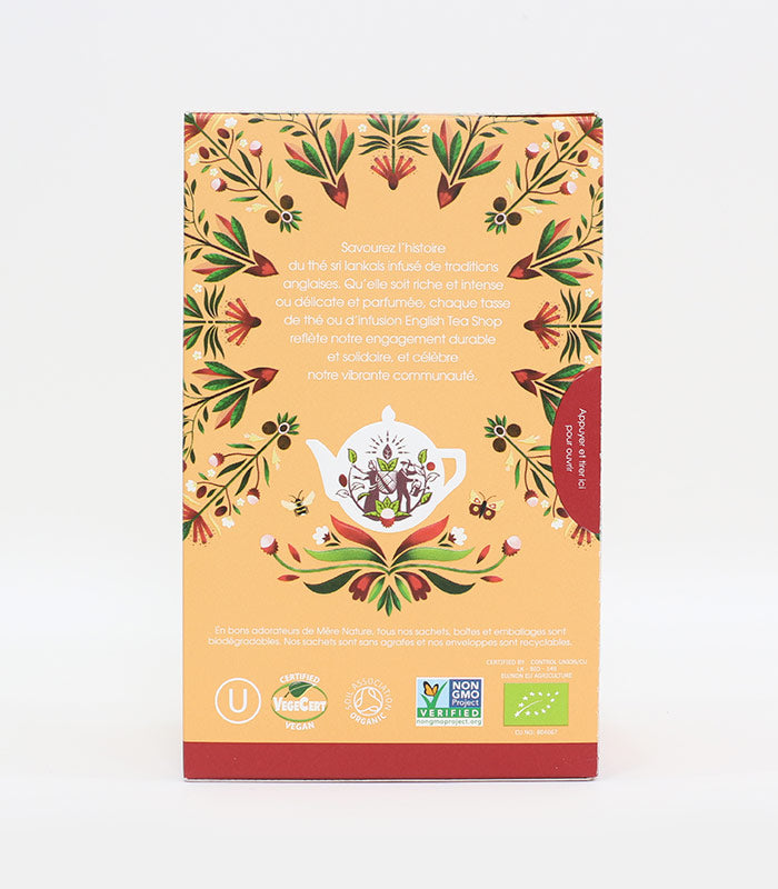 Thé Blanc Litchi & Cacao Bio 20 sachets