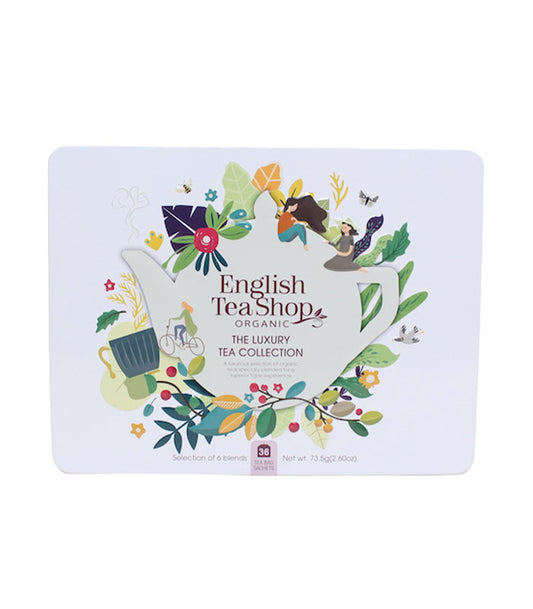 Coffret Cadeau de Thés et Infusions Luxury Bio 36 sachets