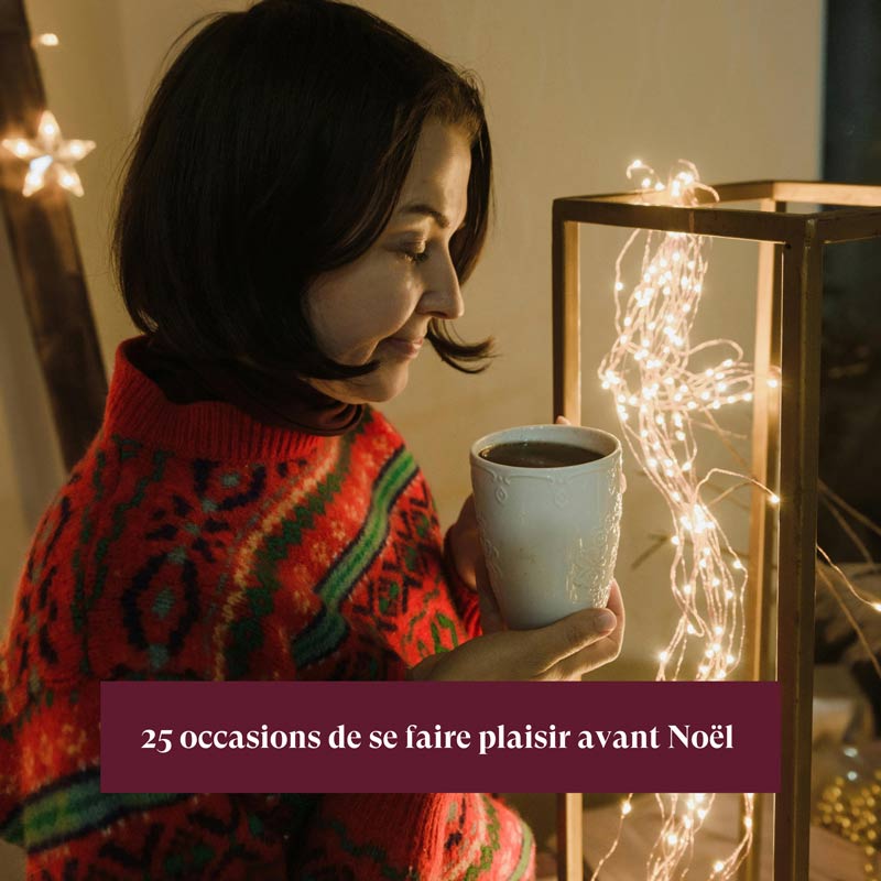 Calendrier de l’Avent à Cartes Rouge Bio 25 sachets ETS 
