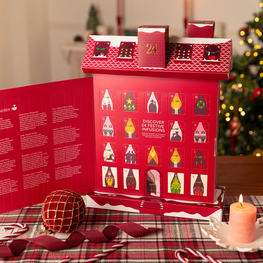 Calendrier de l'Avent Manoir Anglais – 24 thés et infusions bio – Sip The Season