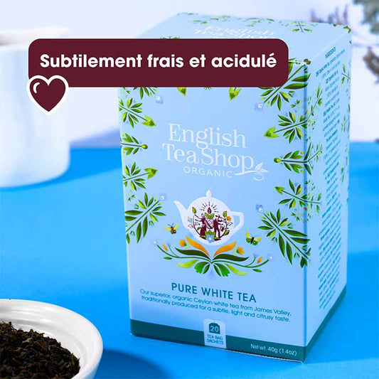 Thé Blanc Bio 20 sachets