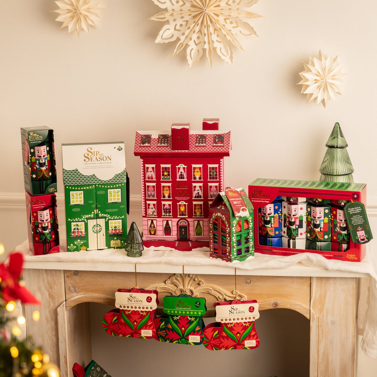 Calendrier de l'Avent Manoir Anglais – 24 thés et infusions bio – Sip The Season