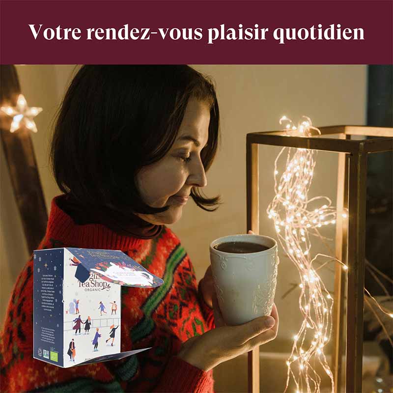 Calendrier de l’Avent Mini Bleu Bio 24 sachets