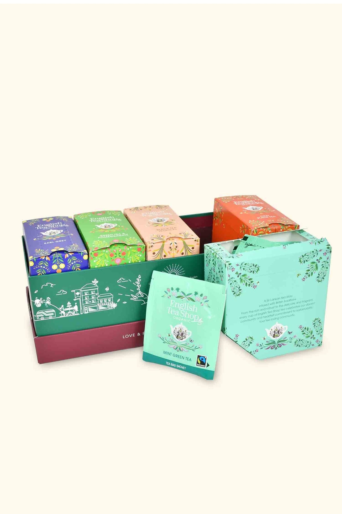 Coffret cadeau de thés Créations Originales 40 sachets