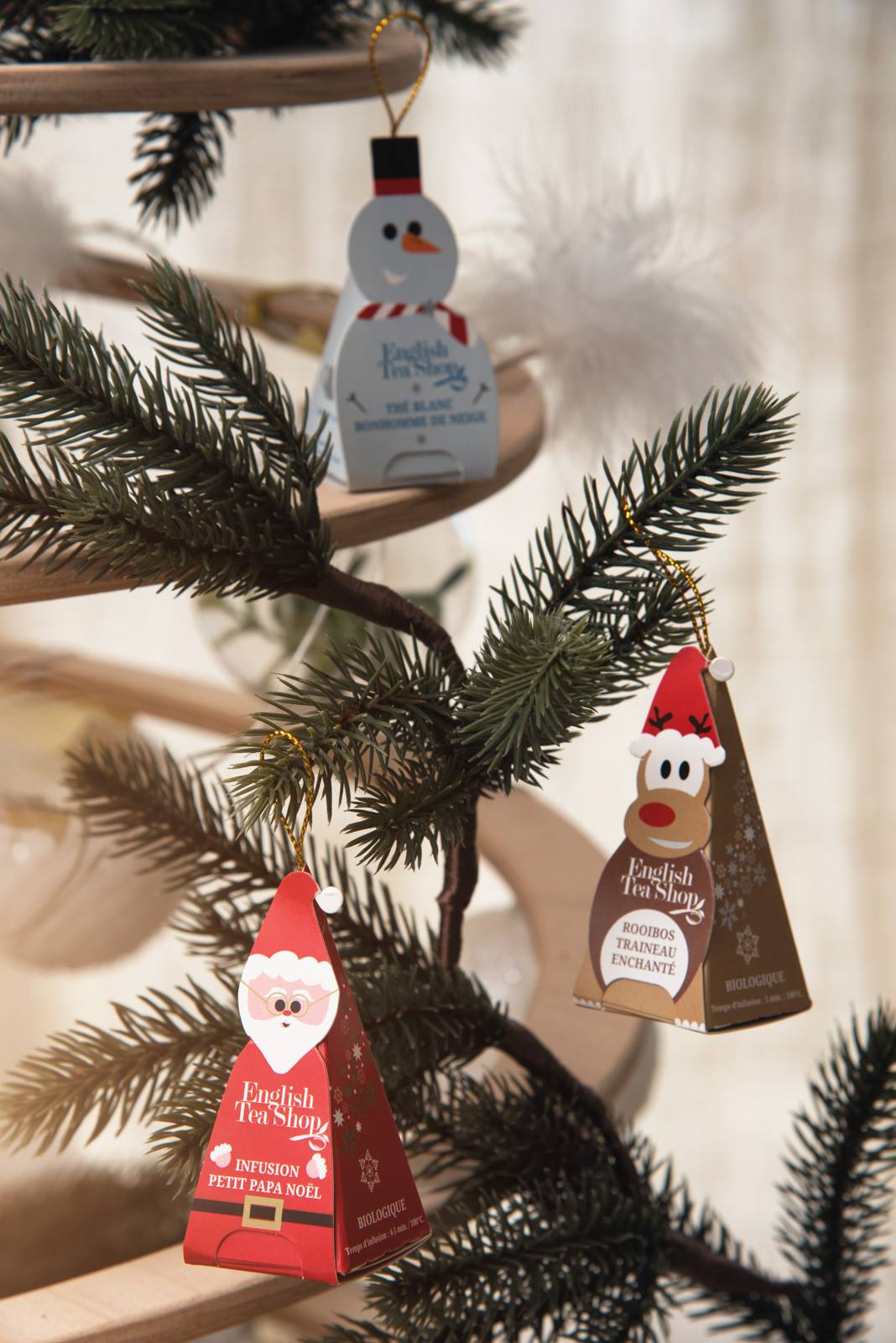 Coffret Prismes Personnages de Noël Bio 8 sachets ETS