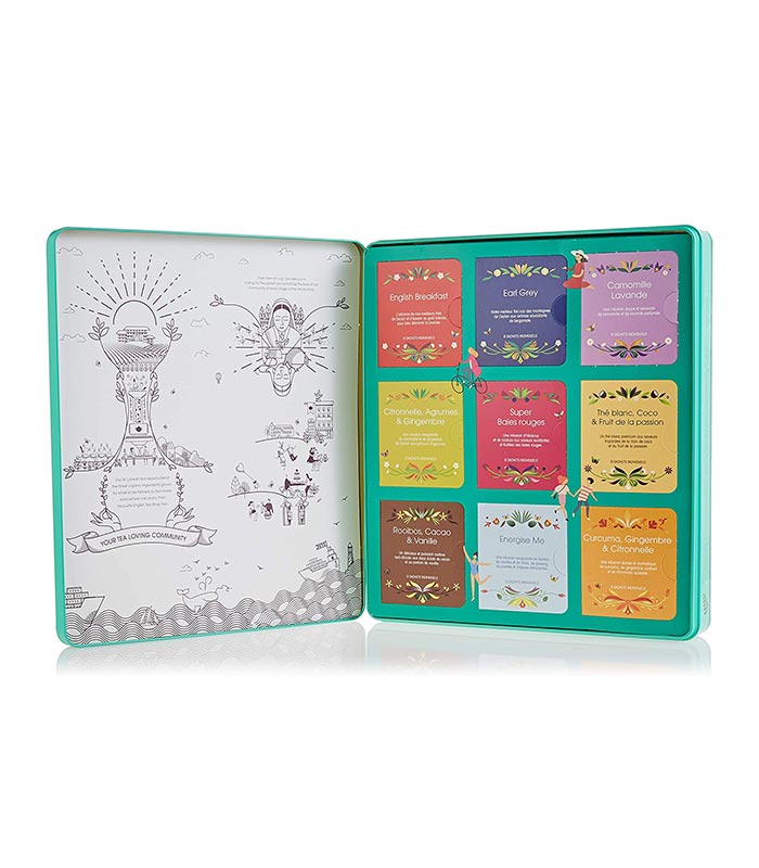 Coffret Cadeau de Thés Classique Bio 72 sachets