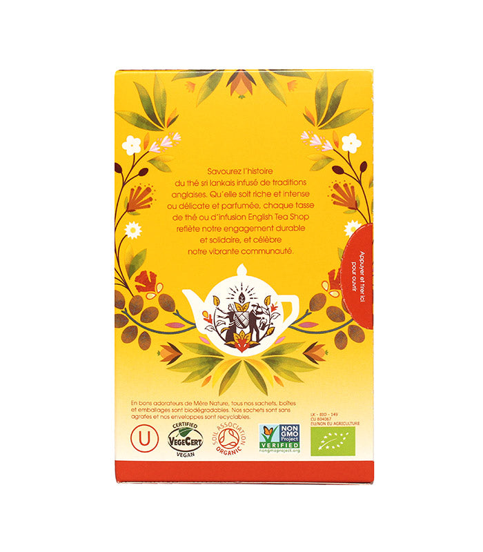 Assortiment d’infusions Bio 20 sachets