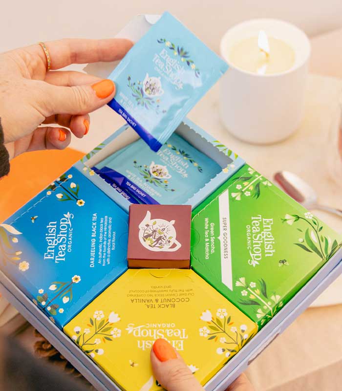 Coffret Cadeau de Thés Moments de Partage Bio 32 sachets