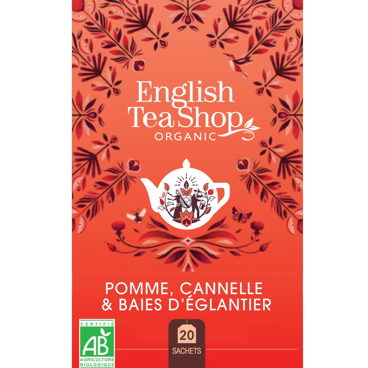 Pomme, Baie d’Eglantier & Cannelle Bio 20 sachets
