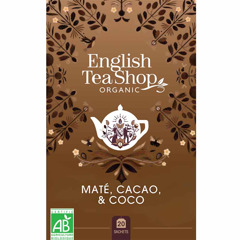 Maté, Cacao & Coco Bio 20 sachets