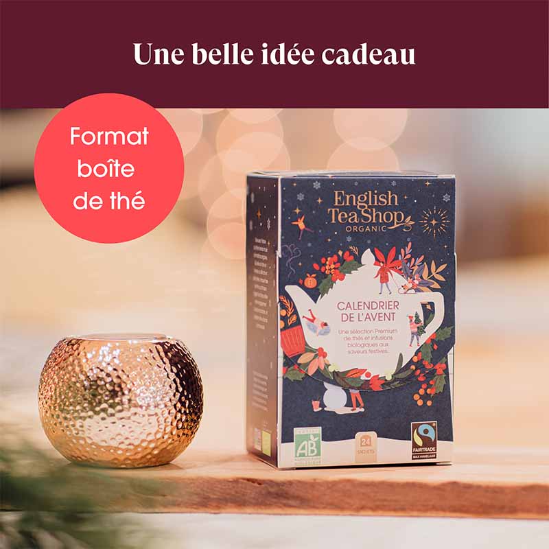 Calendrier de l’Avent Mini Bleu Bio 24 sachets