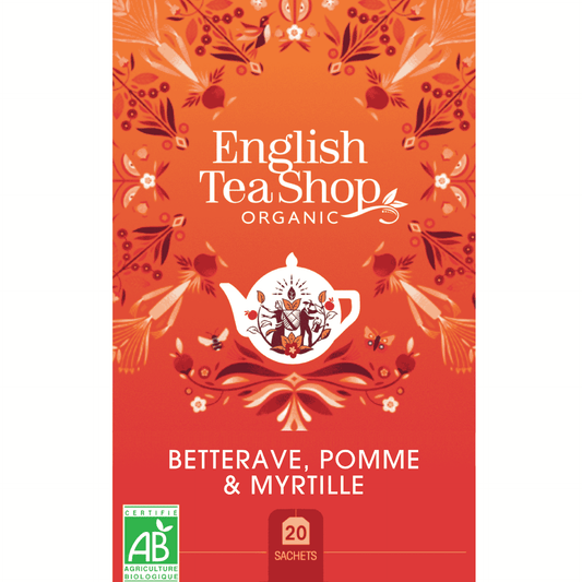 Betterave, Pomme & Myrtille Bio 20 sachets