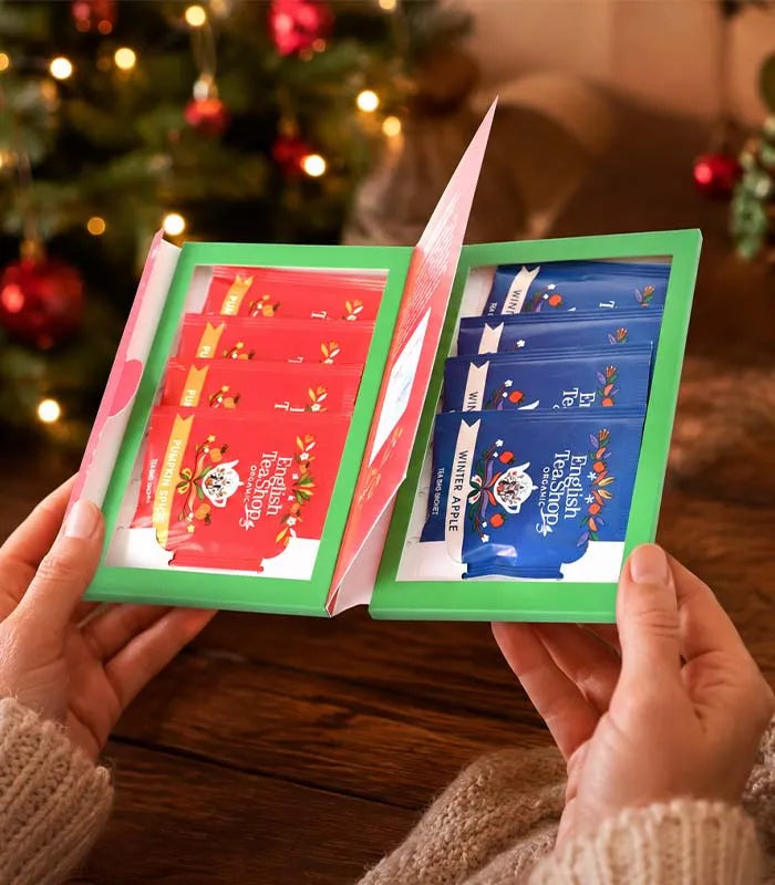 Petit Livre de Noël - 8 sachets - 2 mélanges bio ETS 