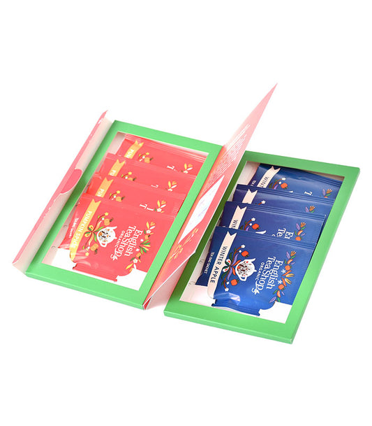 Petit Livre de Noël - 8 sachets - 2 mélanges bio ETS 