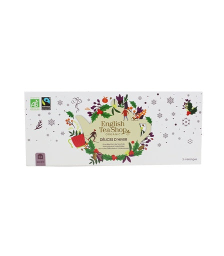 Coffret Cadeau de Thés Délices d’Hiver Blanc Bio 24 sachets