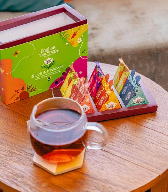 Coffret de Thés à offrir Prismes Hiver Blanc - English Tea Shop