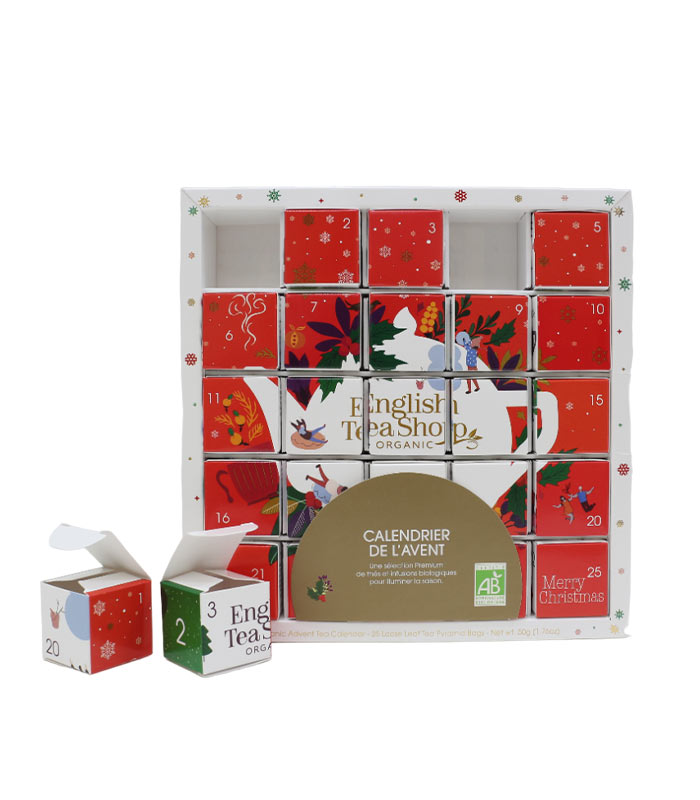 Calendrier de l'Avent thé bio Puzzle - English Tea Shop