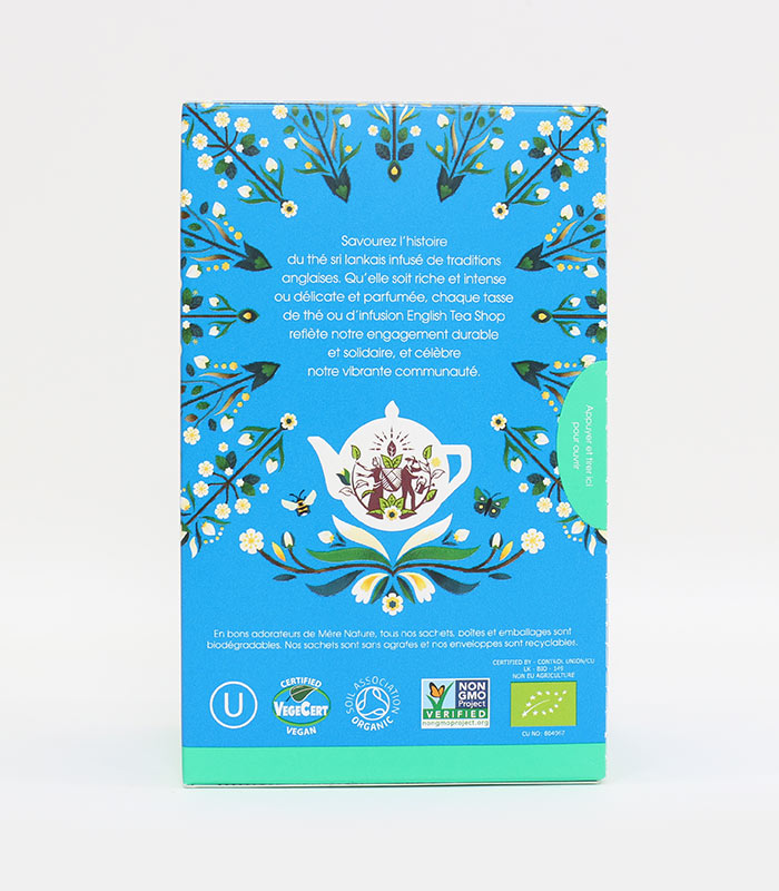 Thé Noir Darjeeling Bio 20 sachets ETS