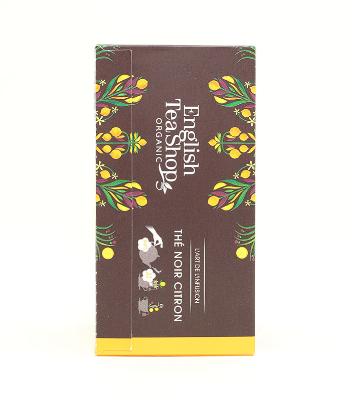 Thé Noir Citron Bio 20 sachets