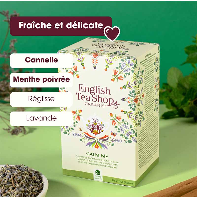 Infusion Calm Me Bio English Tea Shop