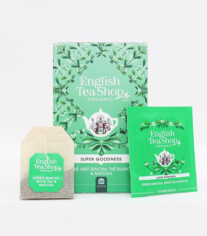 Thé Vert Sencha, Thé blanc & Matcha Bio 20 sachets