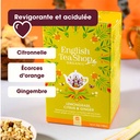 Infusion Citronnelle, Agrumes, Gingembre Bio English Tea Shop