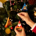 Coffret Personnages de Noël à Décorer Bio 6 sachets ETS