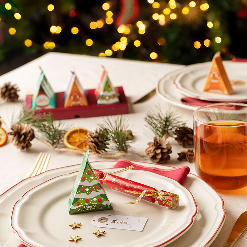 Coffret Personnages de Noël à Décorer Bio 6 sachets ETS