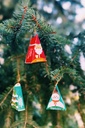 Coffret Personnages de Noël à Décorer Bio 6 sachets ETS