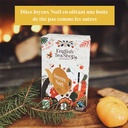 Assortiment thé Joyeux Noël - 5 thés à offrir dans une boîte à personnaliser