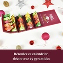 Calendrier de l’Avent thé bio à dérouler 25 sachets