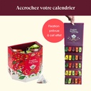 Calendrier de l’Avent thé bio à dérouler 25 sachets