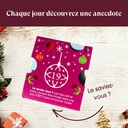 Calendrier de l’Avent thés et infusions bio à Cartes Rouge 25 sachets