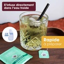 Thé Glacé infusion à froid Thé Vert Menthe Bio 20 sachets