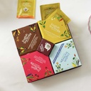 Coffret d’infusions bio - Assortiment de 32 sachets 
