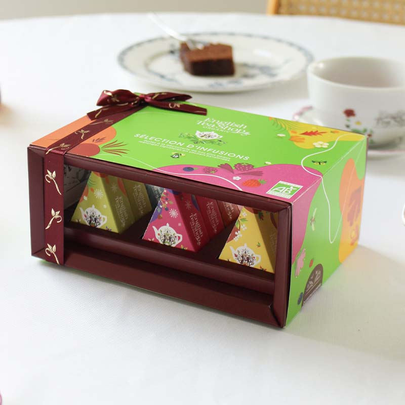 Coffret Cadeau Prismes Sélection d’infusions Bio 12 sachets