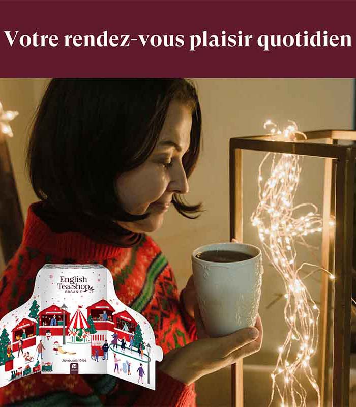 Calendrier de l’Avent Mini Blanc Bio 24 sachets ETS 