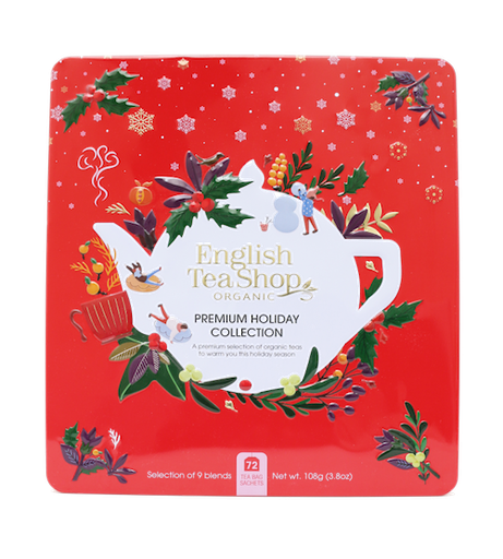 [U69485] Coffret Holiday Rouge Bio 72 sachets ETS