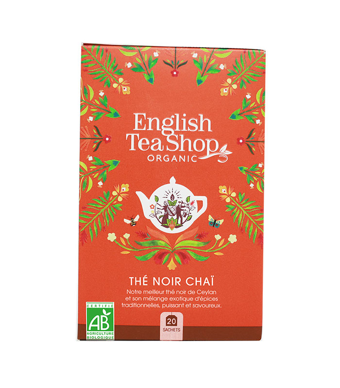 Thé Noir Chaï Bio 20 sachets
