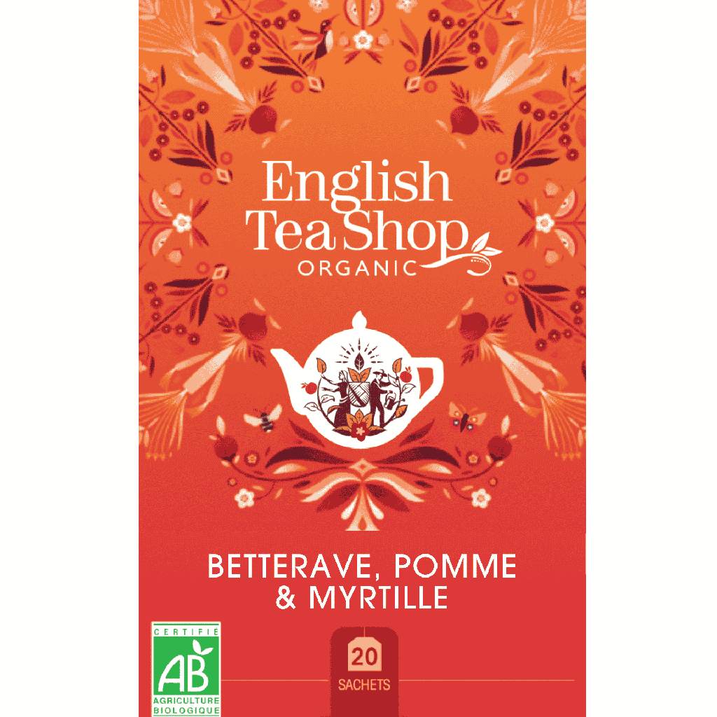 Betterave, Pomme & Myrtille Bio 20 sachets